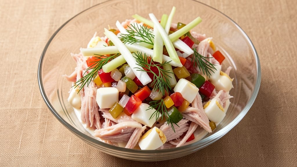 Best Tuna Salad Recipe With Egg And Sweet Relish: Bright Herb Zing and Crunchy Celery Crowns