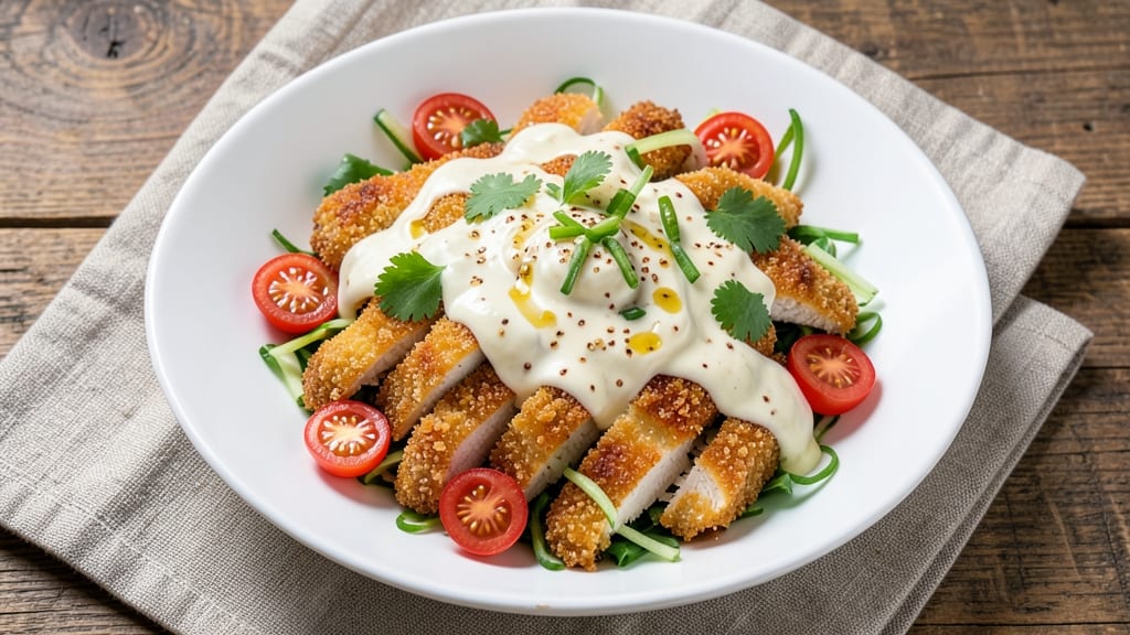 Joey Katsu Chicken Salad Recipe: Crunchy Celery Crowns and Cool Cream Cheese Base