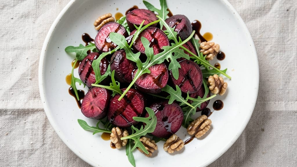Baked Beet Salad Recipe: Earthy Sweetness With Walnut-Crusted Bites