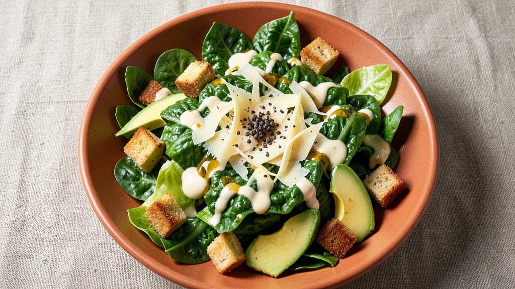 Best Of Bridge Caesar Salad Recipe: Crispy Croutons and Tangy Parmesan Magic