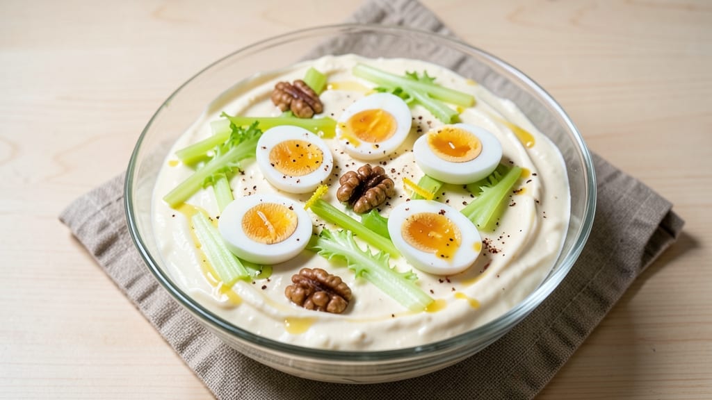 Armenian Itch Salad Recipe: Unbeatable Cream Cheese-Celery Crown Crunch