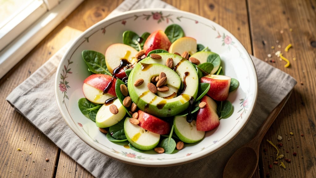 Apple Almond Salad Recipe: Crispy Bites and Sweet-Tart Harmony
