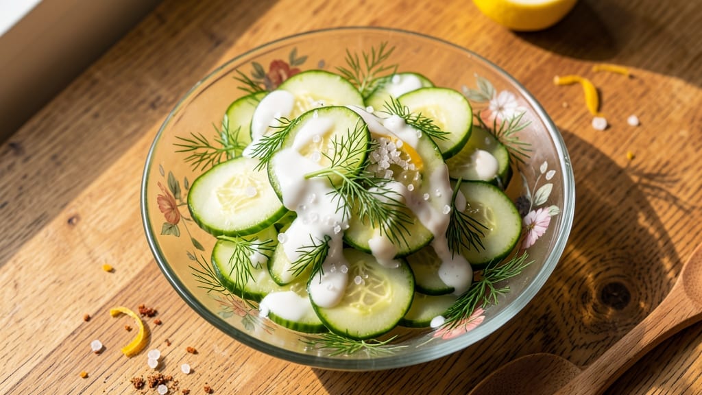 Cucumber Salad Recipe With Evaporated Milk: Cooling Creamy Crunch in 10 Minutes