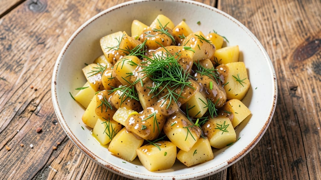 Anthony Bourdain-Inspired Potato Salad Recipe: Bold Mustard and Herb Crunch