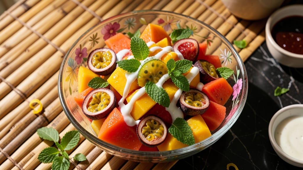 Brazilian Fruit Salad Recipe: Tropical Brightness With Coconut-Lime Zing