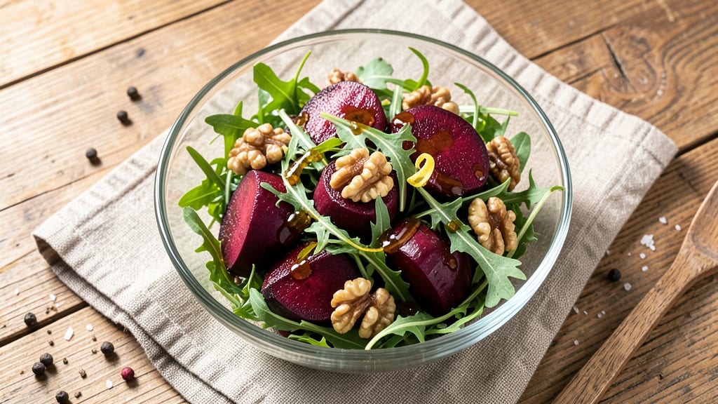 Beetroot Salad Recipe Ideas: Vibrant Earthy Sweetness With Crunchy Walnut Twist