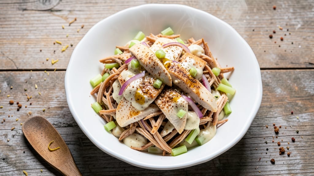 Chicken Salad Recipe With Dry Ranch Dressing Mix: Crunchy Celery Crowns and Tangy Ranch Magic