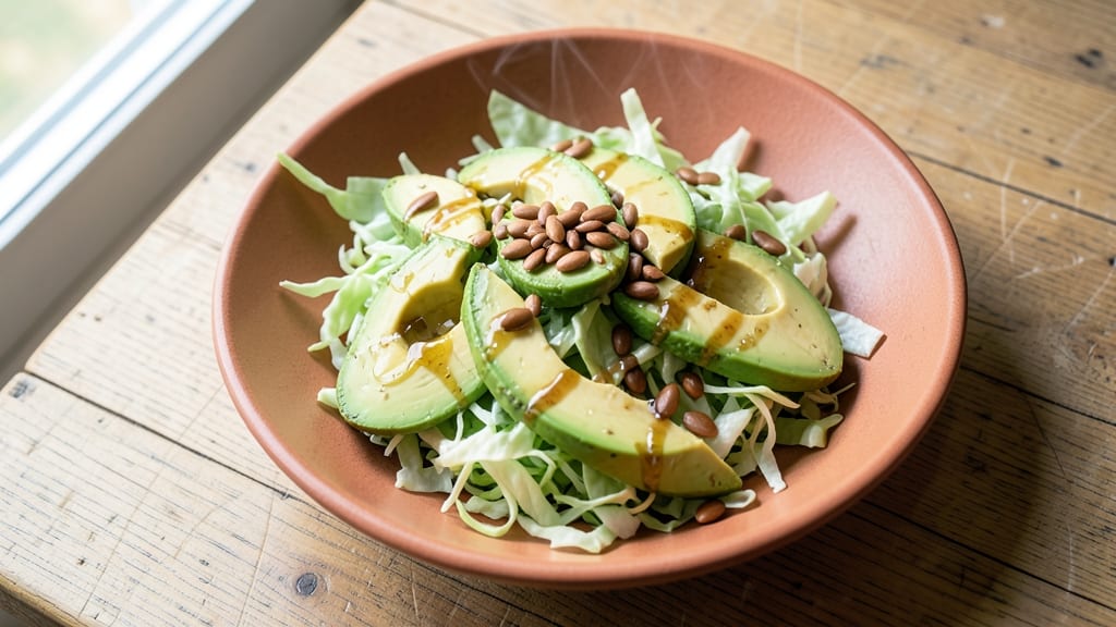 Avocado and Cabbage Salad Recipe: Zesty Lime-Dressed Crunch in 15 Minutes