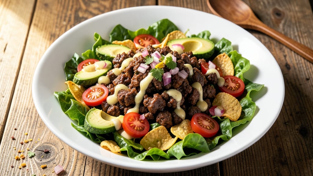 Best Ever Taco Salad Recipe: Layered Crunch and Smoky Protein Bliss