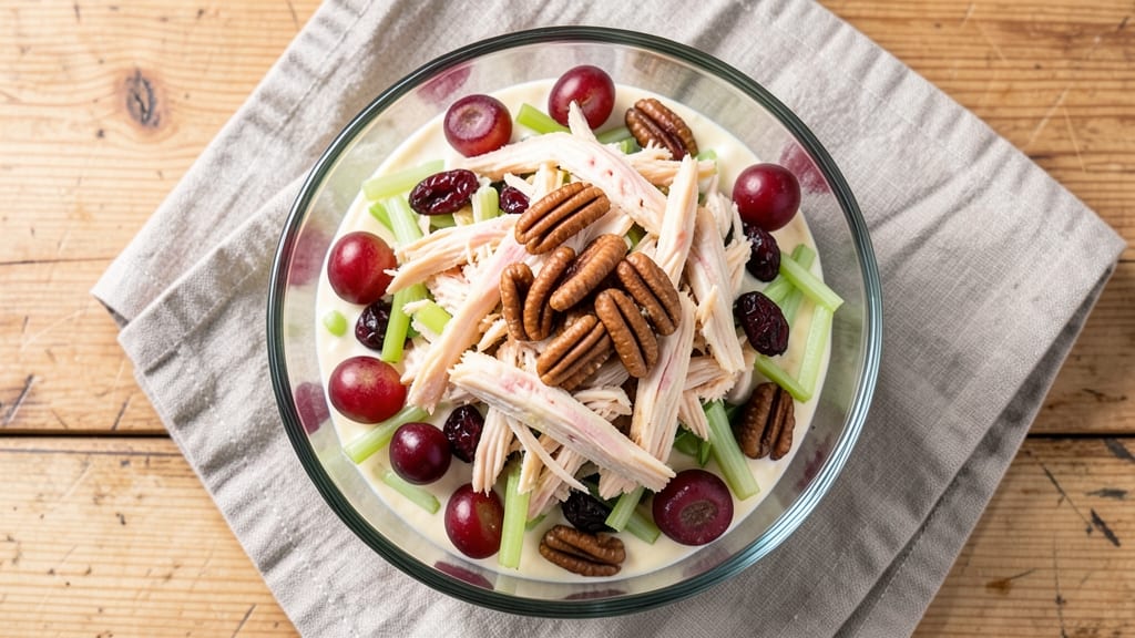 Buc-Ee's Chicken Salad Recipe With Cranberry Pecan: Crisp Celery Crowns and Sweet-Savory Swirl