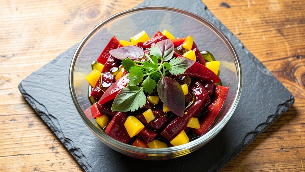 Bell Pepper Salad Dressing Recipe: Vibrant Sweetness With Crisp Herb Freshness