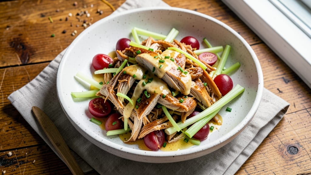Chicken Salad Recipe With Mayo and Mustard: Classic Creamy Texture with Tangy Balance