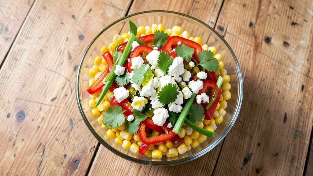 Corn Salad Recipe Using Canned Corn: Sweet and Savory Crunch in 15 Minutes