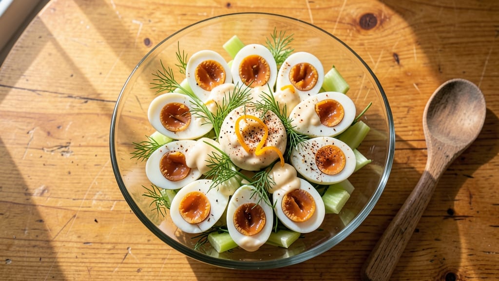 Babes Salad Recipe: Creamy Herb Cream Cheese Meets Celery Crown Crunch