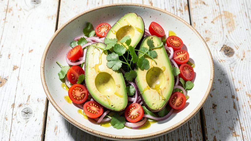 Avocado Cherry Tomato Salad Recipe: Bright Layers of Creamy Avocado and Juicy Tomatoes