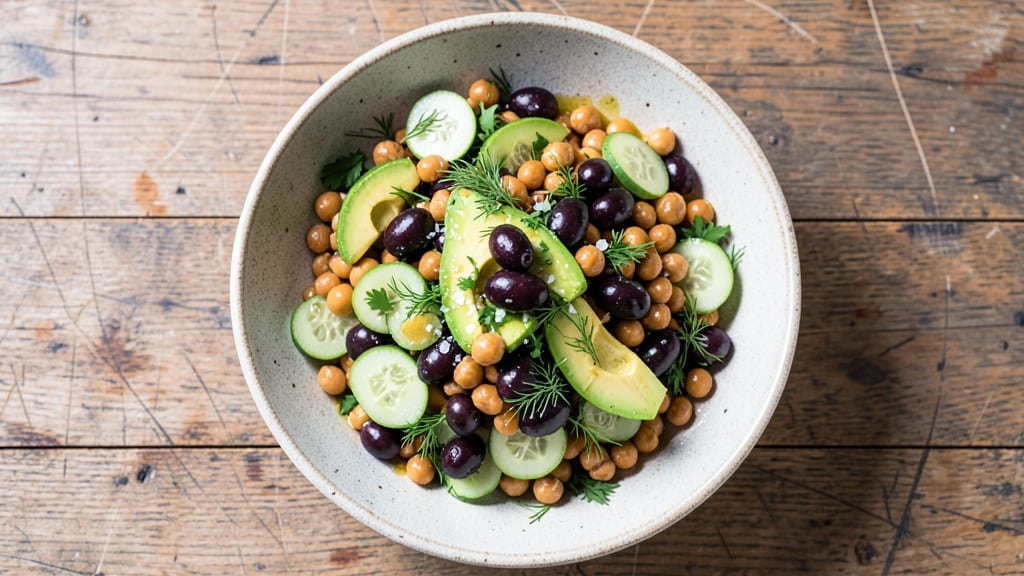 Chickpea Salad Recipe No Tomato: Herb-Packed Crunch Without the Heat