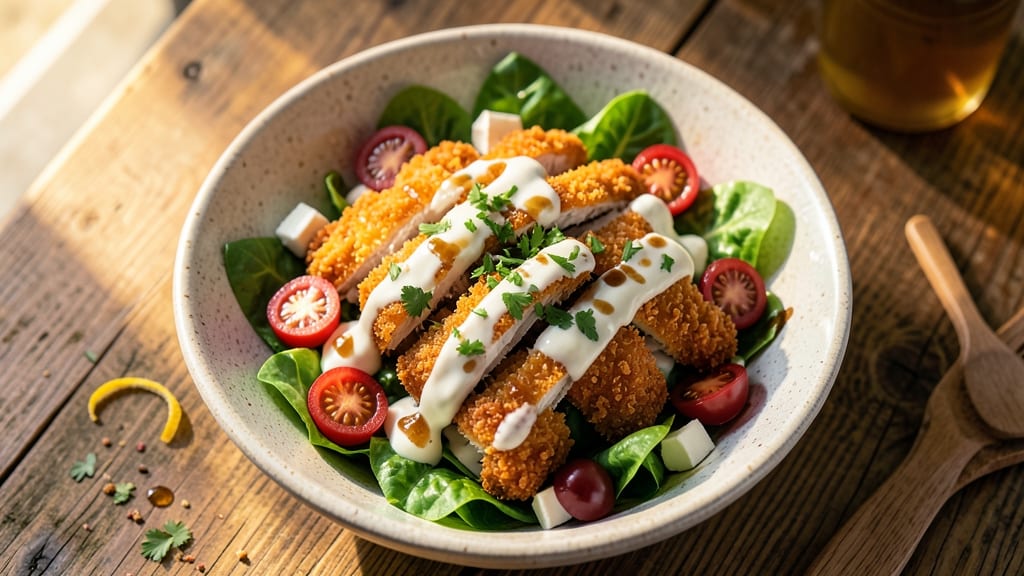Applebee's Crispy Chicken Salad Recipe: Crunchy Bites Over Tangy Cream Cheese Bliss