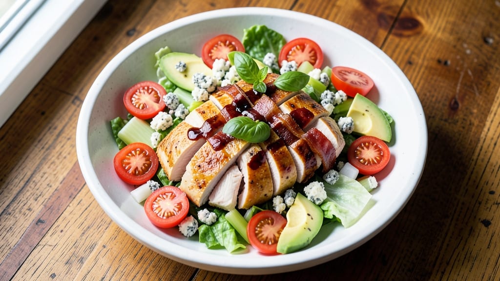 BLT Cobb Salad Recipe: Crunchy Celery Crowns and Smoky Bacon Layers