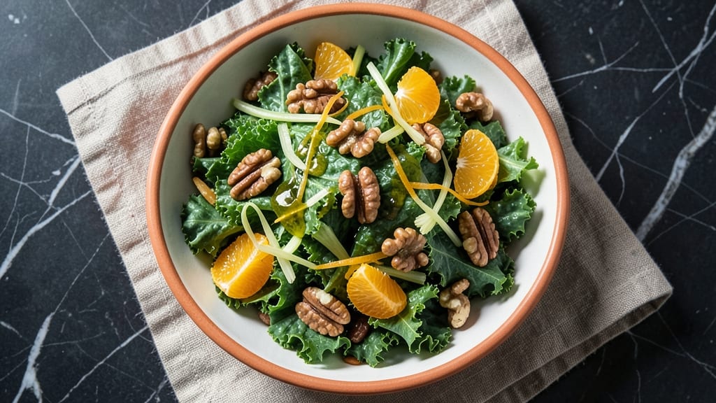 Anti-Inflammatory Glow Salad Recipe: Celery Crown Crunch With Turmeric-Ginger Dressing