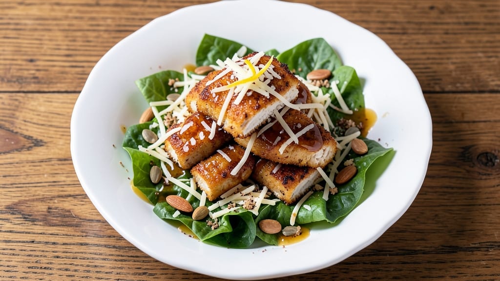 Applebee's Crispy Chicken Tender Salad Recipe: Crunchy Bites Over Creamy Herb Dressing Bliss
