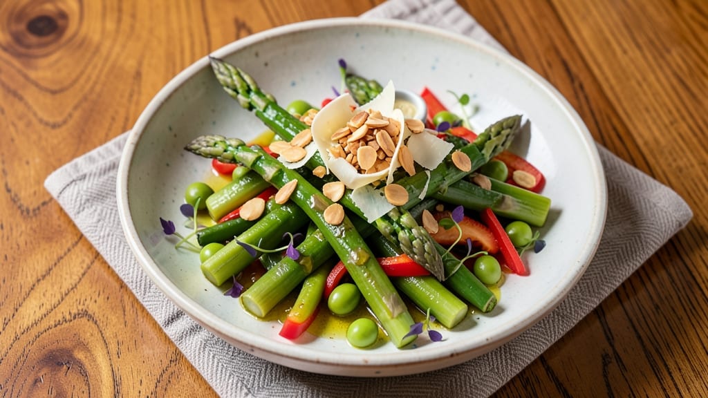 Asparagus and Snow Pea Salad Recipe: Crunchy Green Freshness in 15 Minutes
