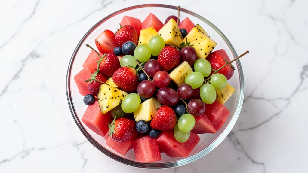 Fruit Salad Recipe for 100 People: Crowd-Pleasing Color and Crunch in Minutes