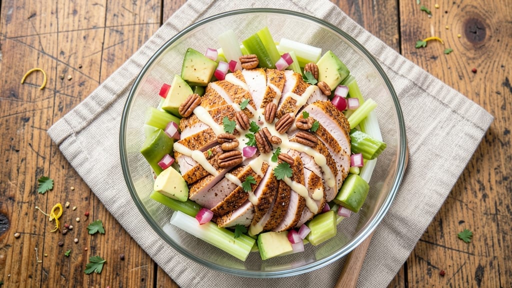 Cajun Turkey Salad Recipe: Smoky Spice and Crisp Celery Crown Magic
