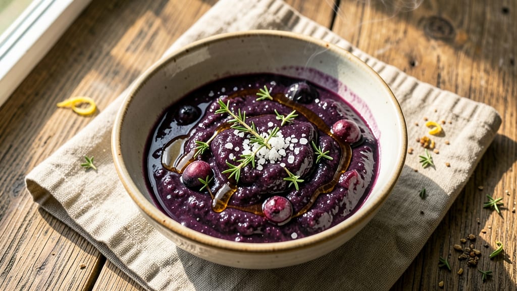 Blueberry Vinegar Salad Dressing Recipe: Brightly Tangy Balance With Sweet-Peppery Depth