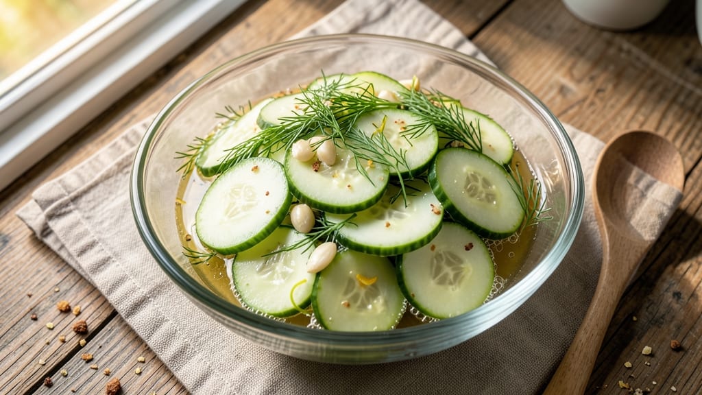 Canned Cucumber Salad Recipe: Pickle-Like Crunch Without the Vinegar