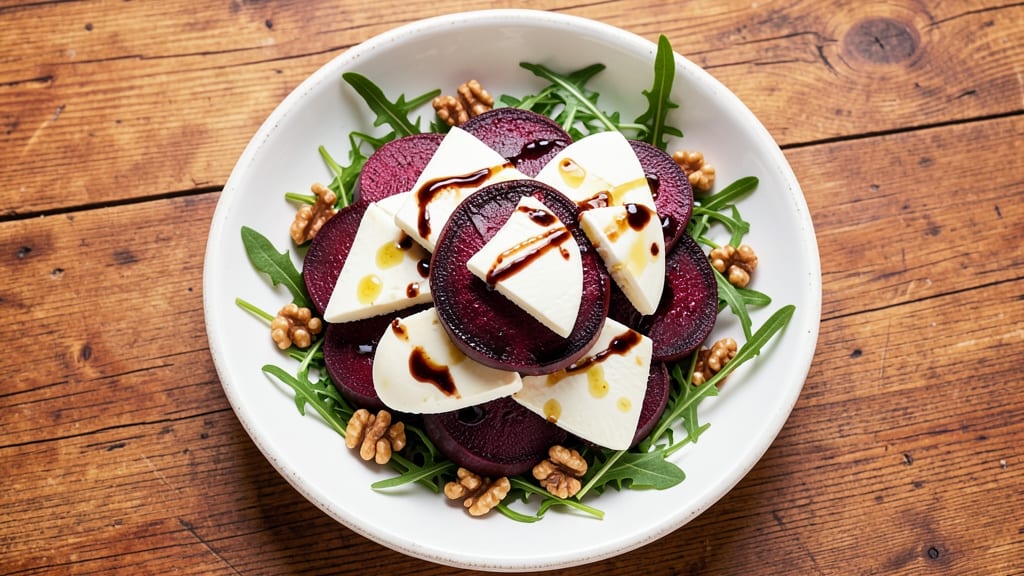 Beet and Mozzarella Salad Recipe: Sweet-Earthy Bite with Creamy Contrast