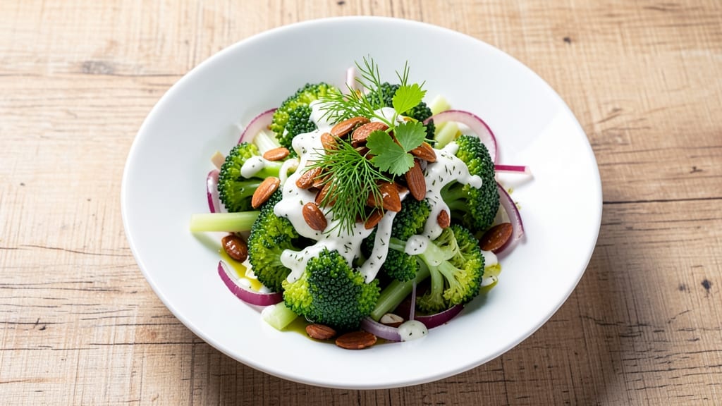 Natasha's Kitchen Broccoli Salad Recipe: Crisp Florets and Creamy Ranch Harmony