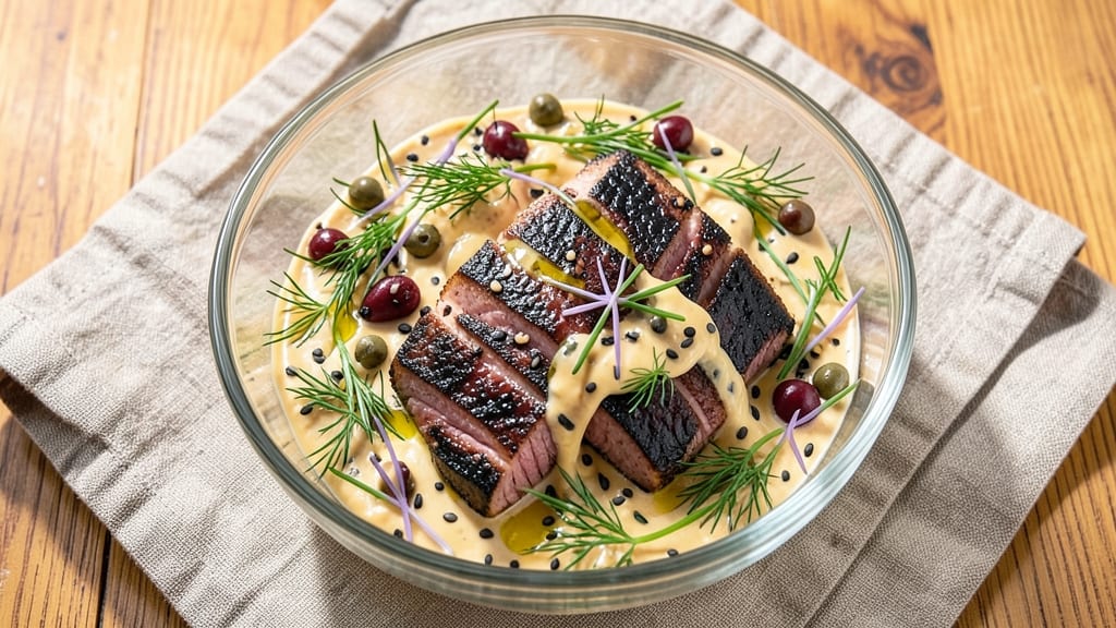 Blackened Tuna Salad Recipe: Charred Spice Crunch Meets Cool Creamy Bliss