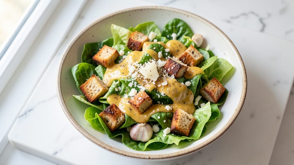 Assagios Caesar Salad Recipe: Crispy Parmesan Crowns and Creamy Herb Magic