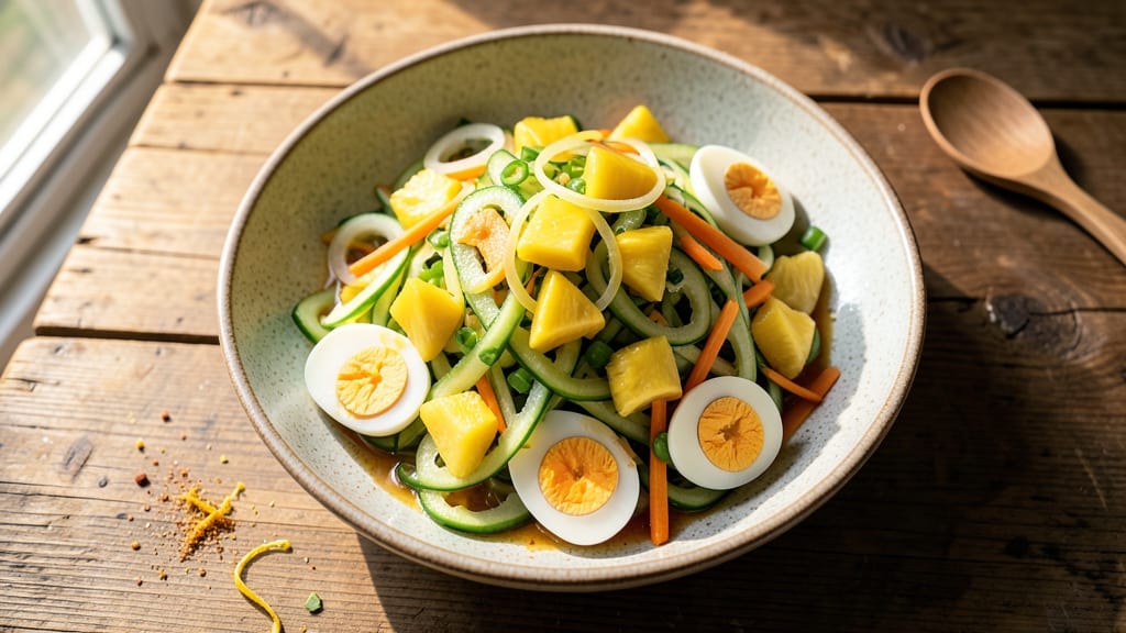 Ampalaya Salad With Pineapple Recipe: Tropical Crunch Meets Hearty Bite