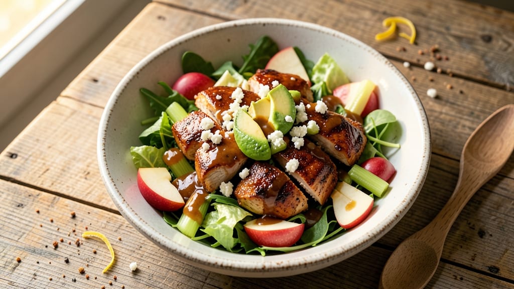 BBQ Chicken Salad Panera Recipe: Smoky Grilled Chicken and Crisp Celery Crowns