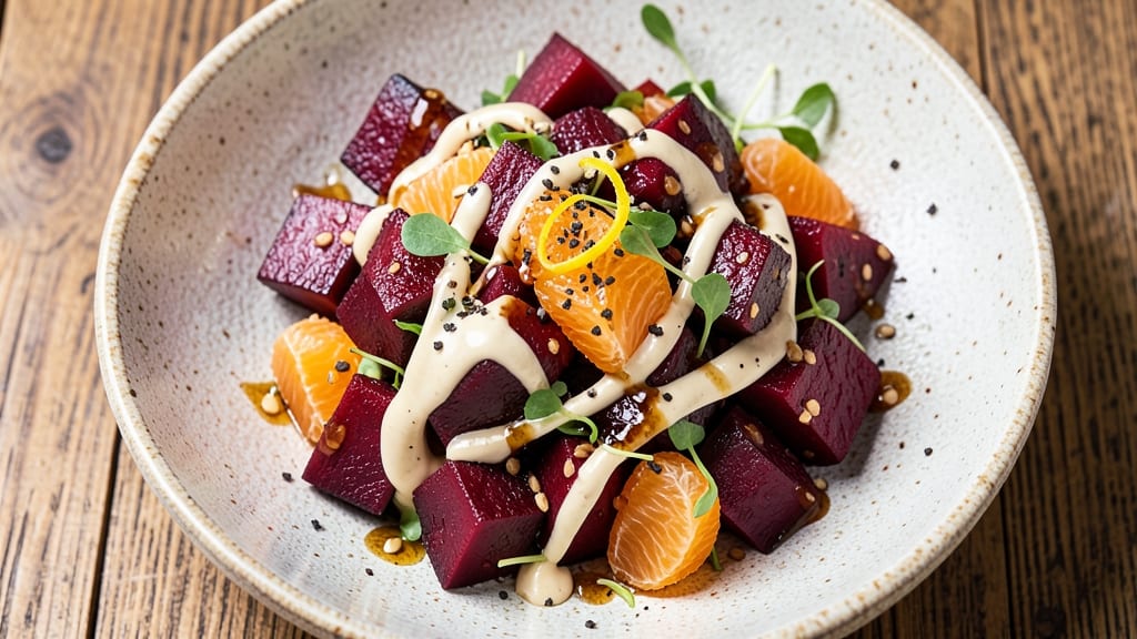 Beet and Mandarin Orange Salad Recipe: Vibrant Sweet-Tart Bite in 15 Minutes
