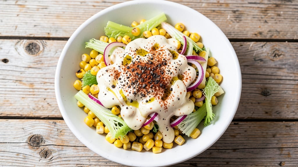 Cajun Corn Salad Recipe: Spicy Kick and Crunchy Celery Crowns