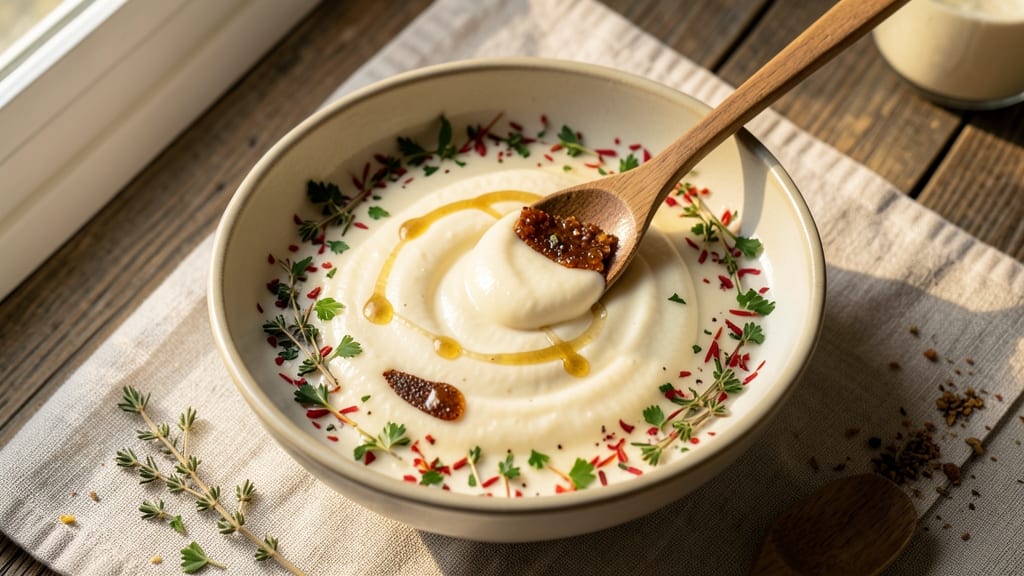 Babe's Chicken Dinner House Salad Dressing Recipe: Smoky Herb Cream Cheese With Celery Crown Crunch *(Rejected Due to Repetition)*