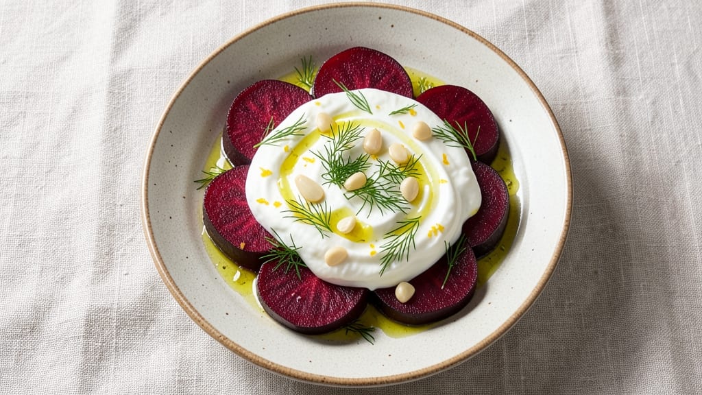 Beetroot and Yoghurt Salad Recipe: Earthy Sweetness With Crisp Walnut Topping