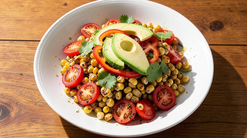 Bean Corn Tomato Salad Recipe: Bright Tri-Color Crunch in 15 Minutes