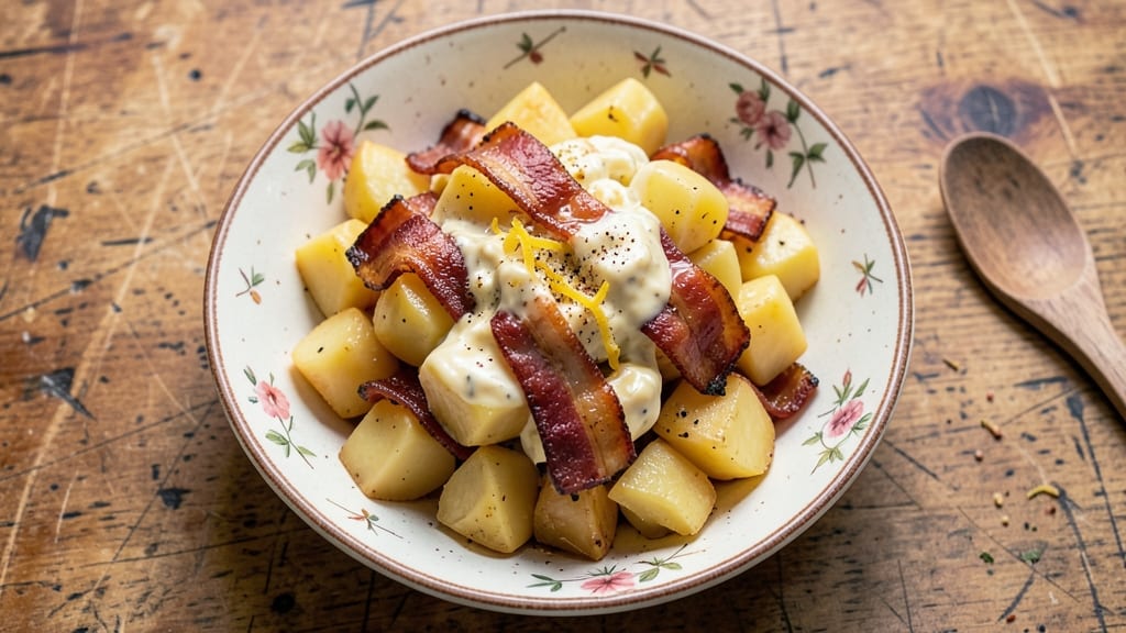 Bad Brad's Potato Salad Recipe: Crispy Bacon and Creamy Mustard Magic