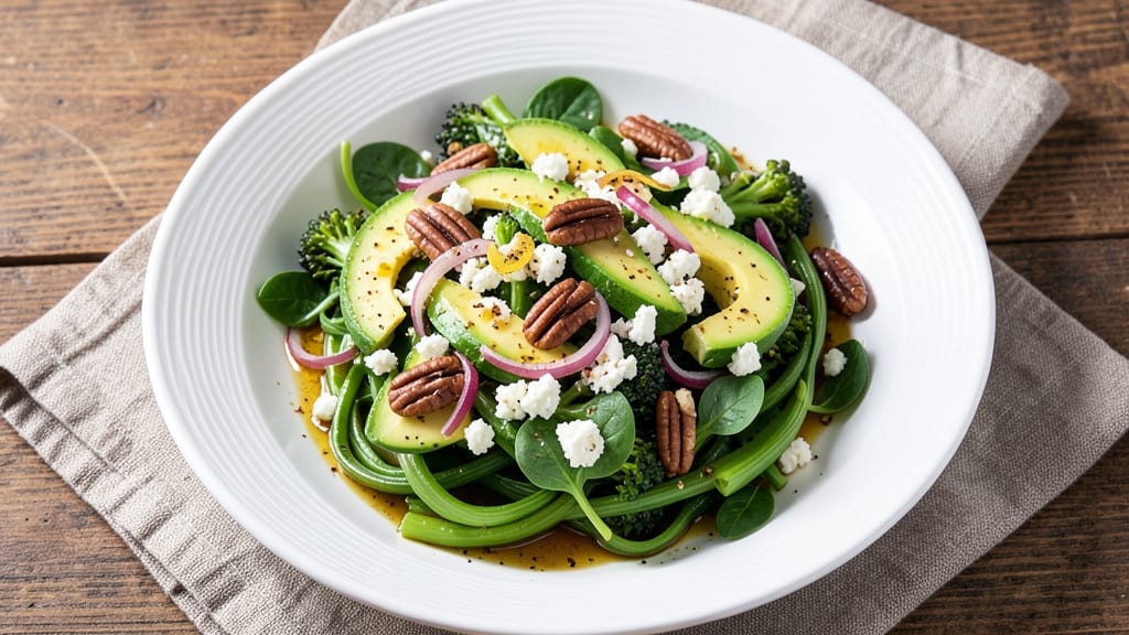 Broccoli Stem Salad Recipe: Crunchy Crowns and Creamy Herb Magic