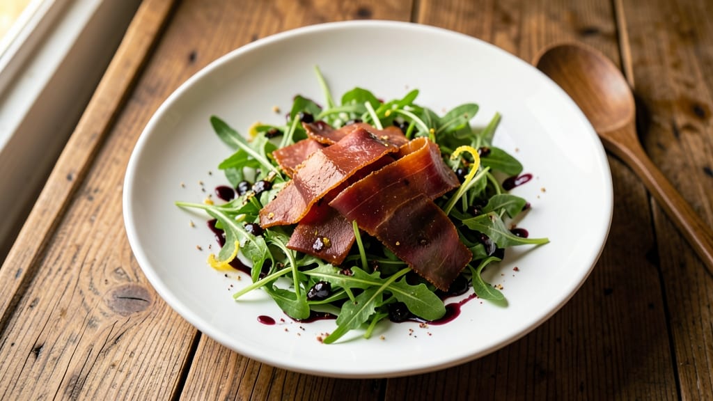 Bresaola Salad Recipe: Air-Dried Beef Meets Peppery Arugula Crunch