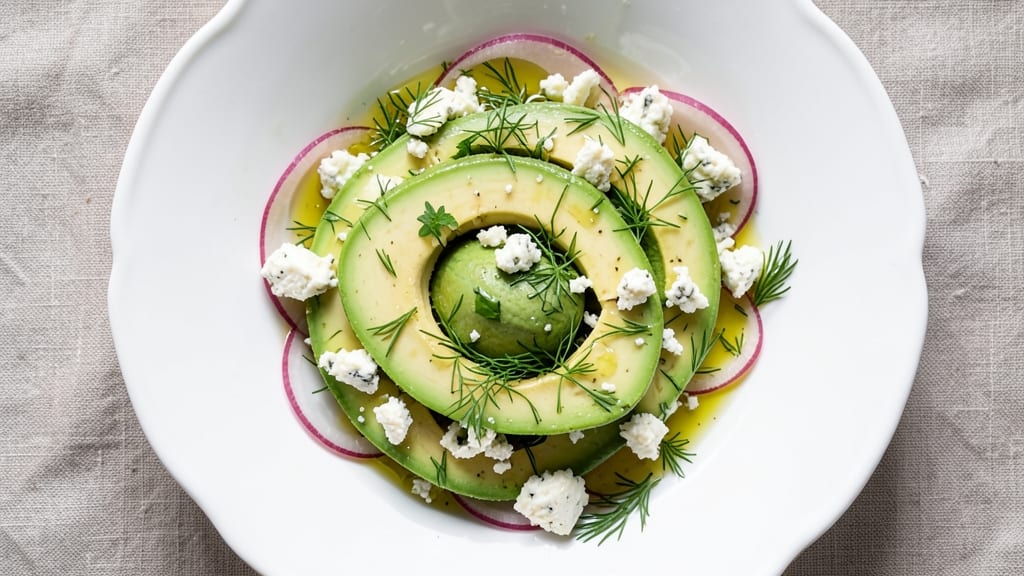 Avocado Feta Salad Recipe: Bright, Herby Crunch With Creamy Contrast