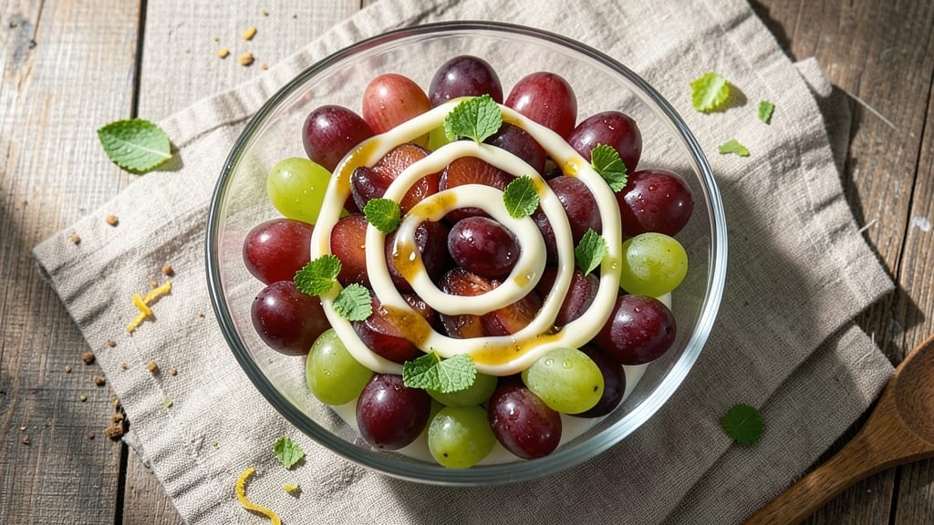 Grape Salad With Sweetened Condensed Milk Recipe: Creamy Sweetness Meets Juicy Fruit Magic