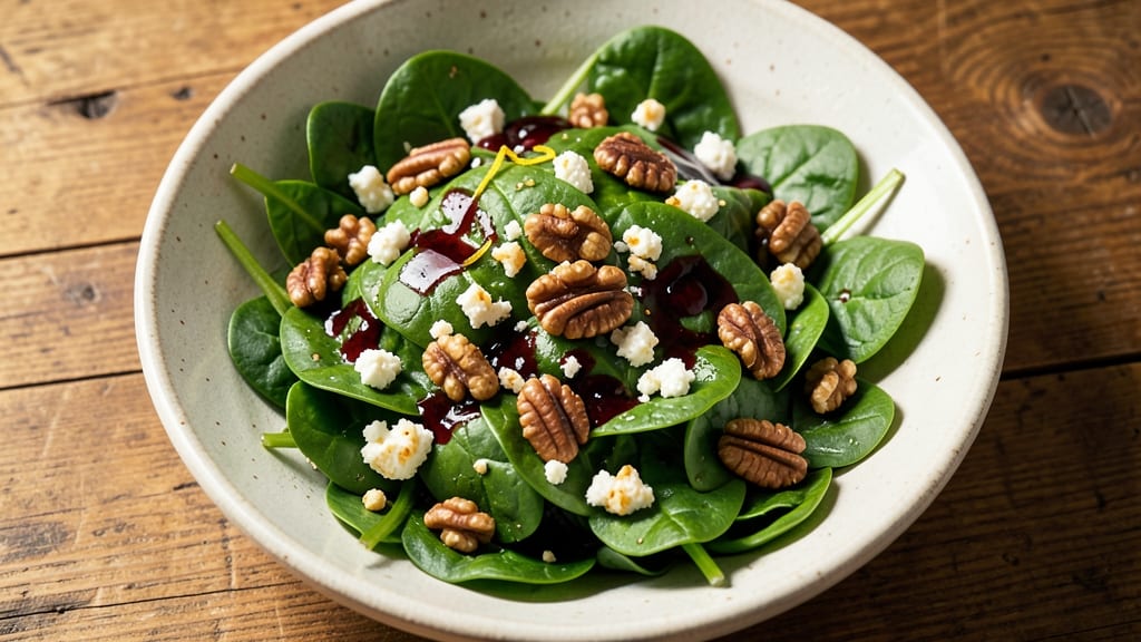 Best Spinach Salad Recipe Ever: Warm Bacon Bits Elevate Classic Greens