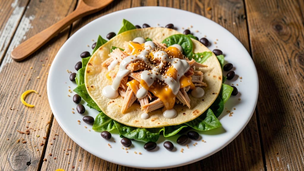 Applebee's Chicken Quesadilla Salad Recipe: Crispy Tortilla Layers and Creamy Herb Magic