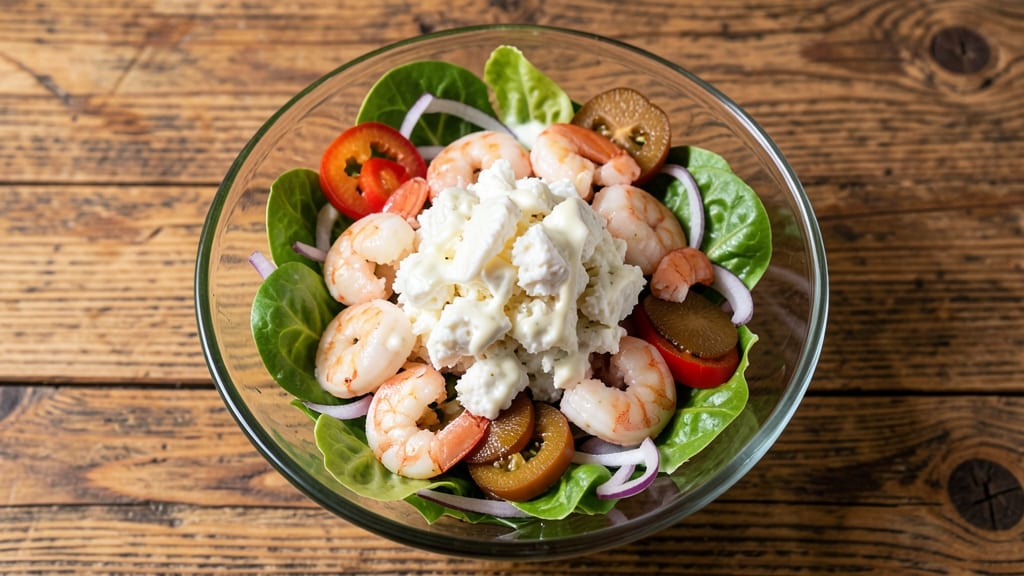 Blue Bayou Salad Recipe: Smoky Crab, Shrimp, and Celery Crown Crunch Fusion