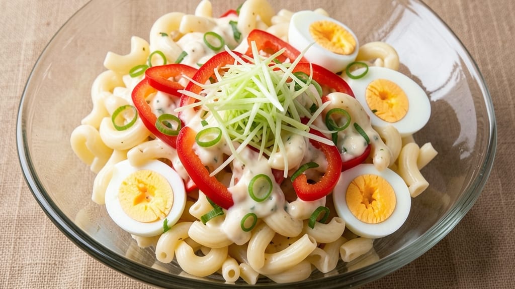 Betty Crocker Classic Macaroni Salad Recipe: Cool Crunch and Creamy Herb Harmony