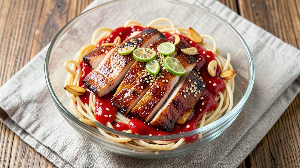 Asian Chicken Noodle Salad Recipe: Sesame-Ginger Zing With Crunchy Peanut Magic